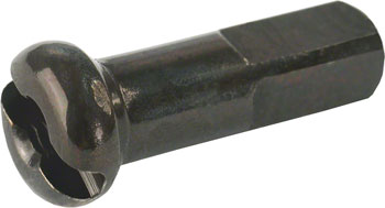 DT Swiss Pro Lock Spoke Nipples - Brass, 2.0 x 12mm, Black, Box of 100 Black BOX Spoke Nipple