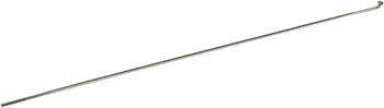 DT Swiss Aerolite Spoke - 2.0mm, Bladed, 262mm, J-Bend, Silver, Each Silver EA Spoke, Individual