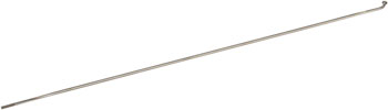 DT Swiss Aerolite Spoke - 2.0mm, Bladed, 290mm, J-Bend, Silver, Each Silver EA Spoke, Individual
