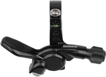 Shimano SL-MT500-L Dropper Seatpost Remote - Left, Band Clamp Mount, Black EA Dropper Seatpost Remote