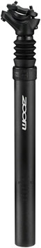 Zoom 15mm Offset Suspension Seatpost - 27.2 x 350mm, Anodized Black EA Suspension Seatpost