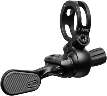 Crankbrothers Highline Premium Dropper Seatpost Remote - 22.2mm Clamp, Black EA Dropper Seatpost Remote