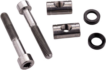FOX Tooling Kit - 2022 Transfer SL Saddle Clamp Hardware: Bolt, Pin and Washer, Pair (Titanium) EA Dropper Seatpost Part