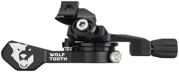 Wolf Tooth ReMote Pro Dropper Post Lever - Hope Tech 4 Black EA Dropper Seatpost Remote
