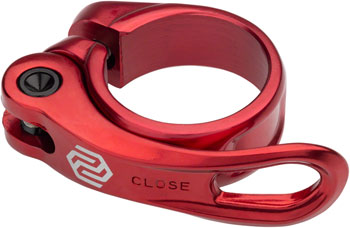 Promax QR-1 Seatpost Clamp - 31.8mm, QR, Red EA Seatpost Clamp