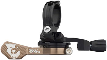 Wolf Tooth ReMote Pro Dropper Post Lever - 22.2mm Clamp, Espresso EA Dropper Seatpost Remote