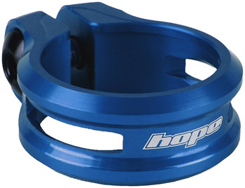 Hope Seatpost Clamp - 34.9mm, Bolt-On, Blue EA Seatpost Clamp