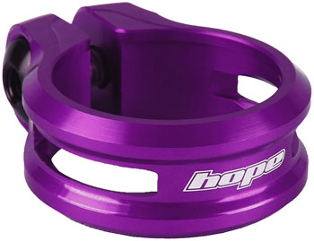 Hope Seatpost Clamp - 34.9mm, Bolt-On, Purple EA Seatpost Clamp