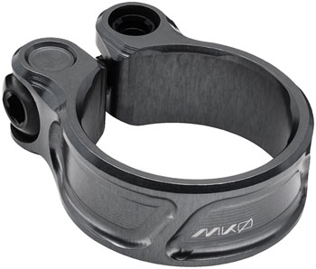 Wolf Tooth MK0 Seatpost Clamp - 31.8mm, Bolt-On, Shadow Gray Shadow Gray EA Seatpost Clamp
