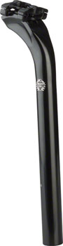 Velo Orange Grand Cru Long Setback Seatpost MKII: 30.2mm Setback, 27.2mm, 300mm, Black EA Seatposts