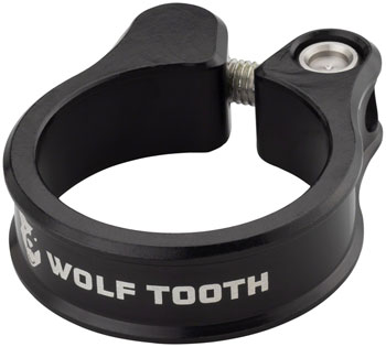 Wolf Tooth Seatpost Clamp - 29.8mm, Bolt-On, Black EA Seatpost Clamp