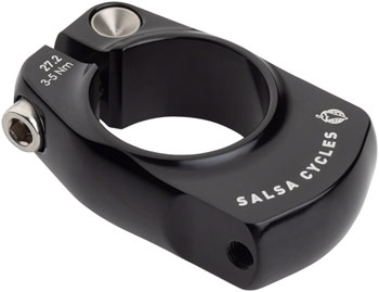 Salsa Post-Lock Rack Mount - 27.2mm, Black EA Bicycle Mounted Rack Part