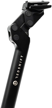 Redshift Sports ShockStop Endurance Suspension Seatpost - 27.2 x 280mm, 35mm Travel, Aluminum, Black EA Suspension Seatpost
