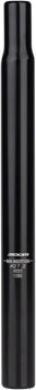 Zoom 27.2 x 300mm Black Straight Alloy Post Black EA Seatposts