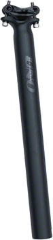 Kalloy Uno 358 2-Bolt Seatpost, 27.2 x 350mm, Black EA Seatposts