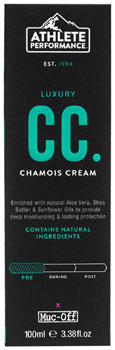 Muc-Off Athlete Performance by Muc-Off Luxury CC Chamois Cream: 100ml Tube EA Anti Chafe