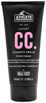 Muc-Off Athlete Performance by Muc-Off Women's Luxury CC Chamois Cream: 100ml Tube EA Anti Chafe