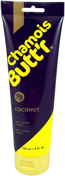 Chamois Butt'r Coconut 8 oz tube EA Anti Chafe
