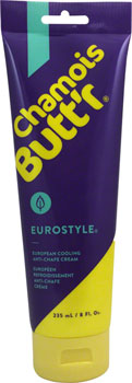 Chamois Butt'r Eurostyle: 8oz Tube, Each EA Anti Chafe