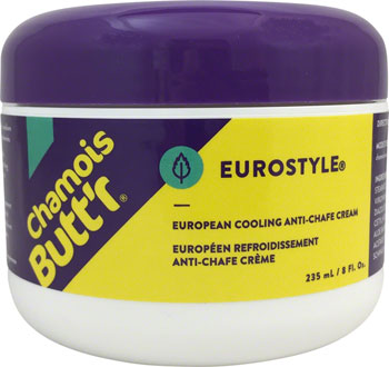 Chamois Butt'r Eurostyle: 8oz Jar, Each EA Anti Chafe