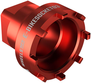 Wheels Manufacturing Ebike Lockring Socket - Gen 3 Bosch, 43mm EA Ebike Tools