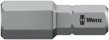 Wera 840/1 Z HEX-PLUS SW Bit - 8 x 25mm EA Ratchets and Bits