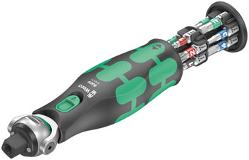 Wera 8009 Zyklop Ratchet Pocket Set 1, 13 Pieces EA Ratchets and Bits