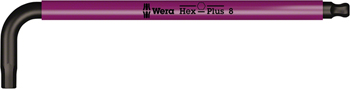 Wera 950 SPKL L-Key Hex Wrench - 8mm, Purple EA Hex Wrenches