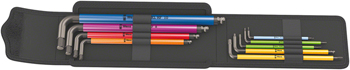 Wera Bicycle Set 4 Hex and Torx L-Key Wrench Set - Multicolor EA Tool Kits