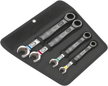 Wera Joker Set Ratcheting Combination Wrench Set - 4 Piece EA Combination Wrenches
