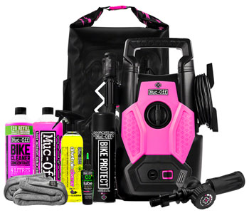 Muc-Off Pressure Washer Bike Bundle KIT Cleaning Tools