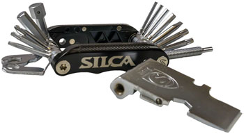 Silca Italian Army Knife Multitool - Venti Black EA Bike Multi-Tools