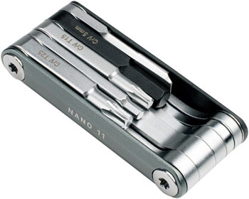 Topeak Nano 11 Multi Tool - Black/Gray EA Bike Multi-Tools