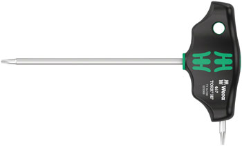 Wera 467 TX HF 8 x 100mm T-Handle Torx Wrench EA Torx Wrenches