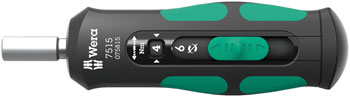 Wera 7515 Kraftform Safe-Torque Screwdriver EA Screwdrivers
