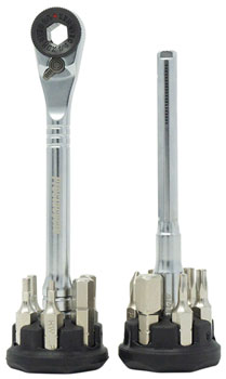 Prestacycle Pro T-Handle Ratchet Kit EA Ratchets and Bits