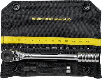 Topeak Ratchet Rocket Essential HD Multi -Tool - 12 Bits EA Tool Kits