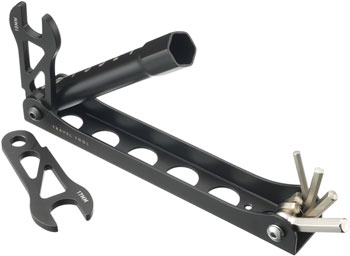 Odyssey Travel Tool 7-in 1 Black EA Bike Multi-Tools