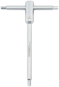 Feedback Sports T-Handle Hex Wrench - 4mm EA Hex Wrenches