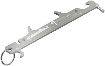 Lezyne Chain Gauge Wear Checker 5-12 speed EA Chain Tools