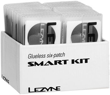 Lezyne Tire Smart Patch Kit - Box of 34 BOX Patch Kits