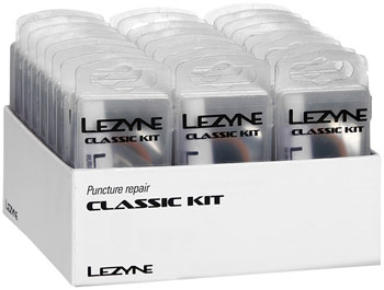Lezyne Tire Classic Patch Kit -Box of 24 BOX Patch Kits