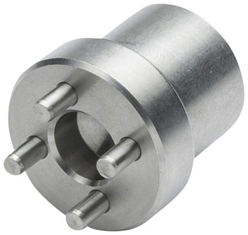 FOX Tooling Kit - Custom Spanner Socket, 4-Pin, 2021 DHX2 / FX2, Reb Base Valve EA Suspension Tools