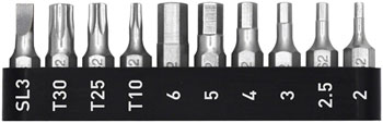 Feedback Sports Replacement Bit Holder with 10 Bits EA Ratchets and Bits