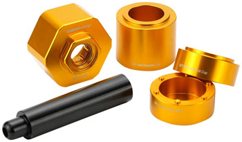 Enduro BRT-040-Hub Bearing Removal/Installation Tool Kit - For Hubs with Axle Stops, For use with BRT-060 and BRT-050 Bearing Presses EA Bearing Tools