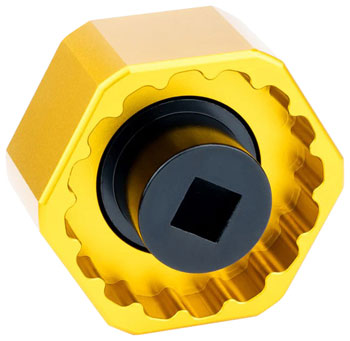 Enduro BBT-44x16-24 Pro Bottom Bracket Cup Socket Tool - 44mm x 16-spline for BSA24 (Shimano FC-32) BBs w/Shimano Cranks EA Bottom Bracket Tools