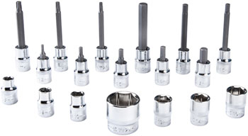 Park Tool Socket and Bit Set - 18 Piece EA Ratchets and Bits