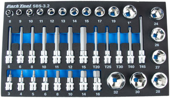 Park Tool Socket and Bit Set - 37 Piece EA Ratchets and Bits
