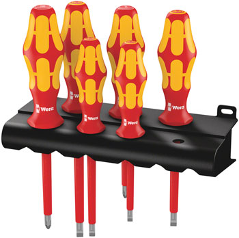 Wera 160I/6 VDE-Insulated Screwdriver - Set EA Screwdrivers