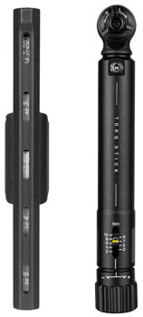 Topeak Torq Stick Ratcheting Torque Wrench - Adjustable, 2-10Nm Range, 5 Piece Bit Set, Black EA Torque Wrenches